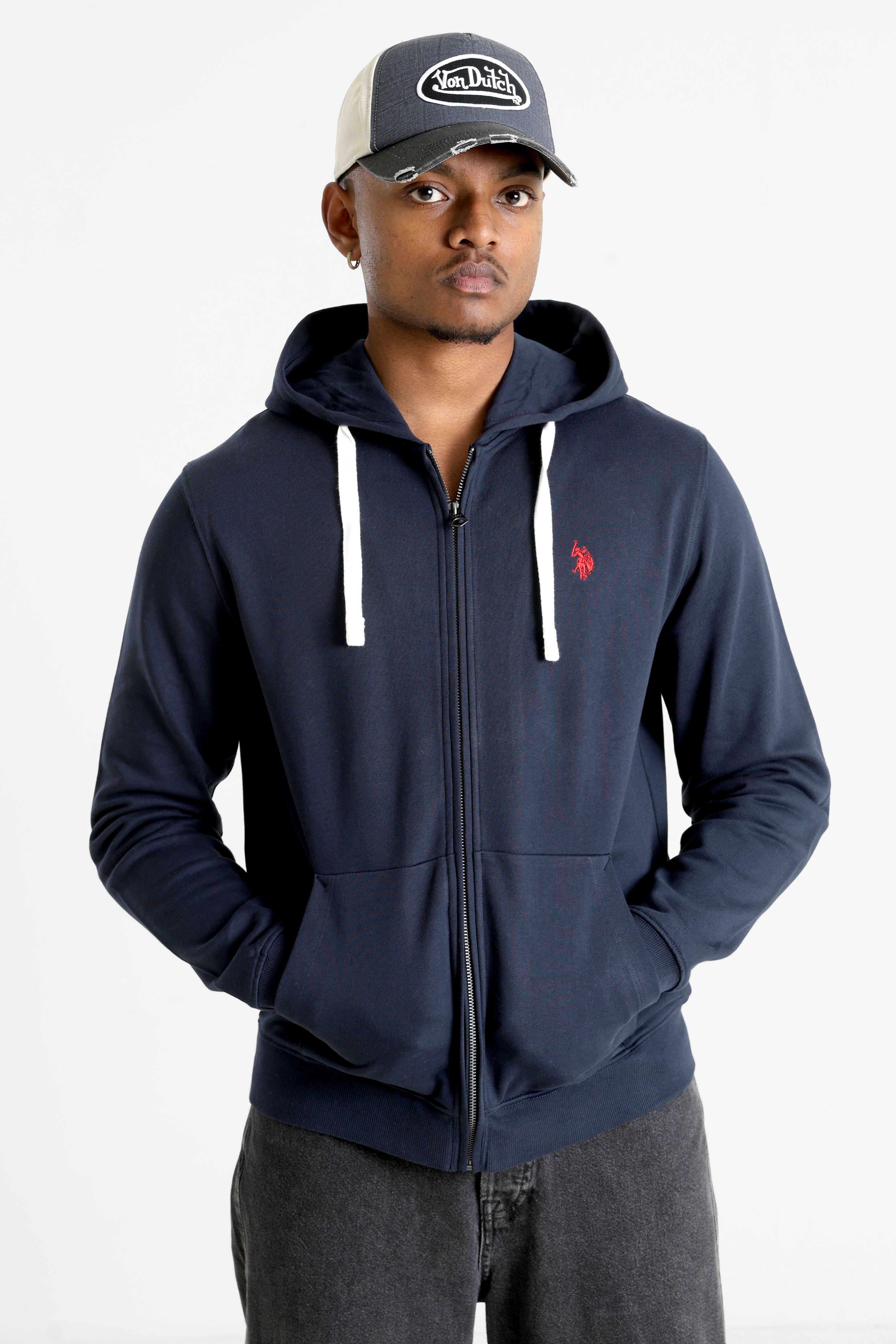 Luke Kapuzensweatjacke - Navy