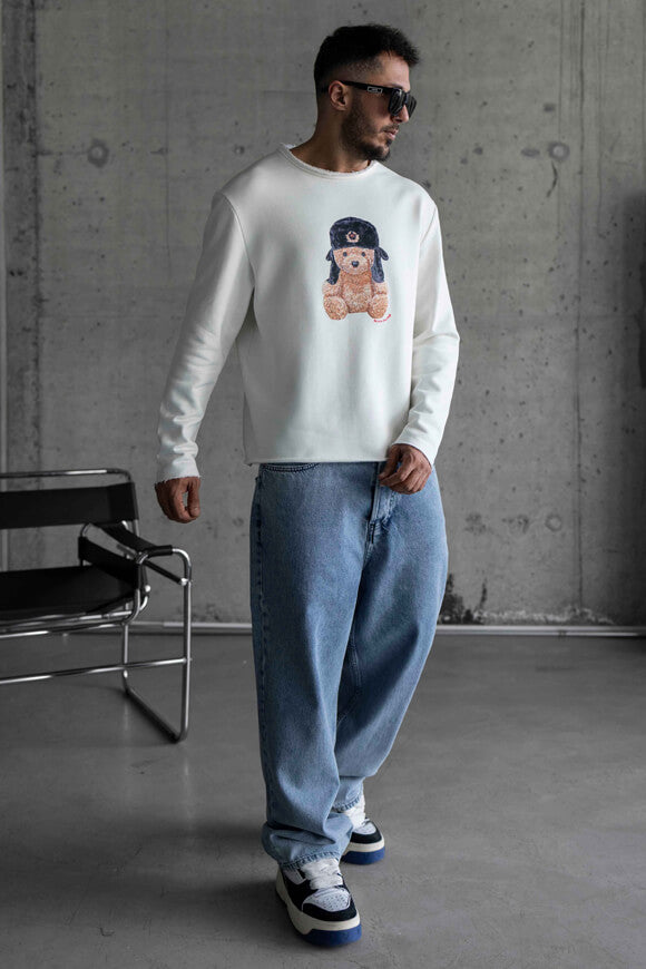 Sweatshirt - White