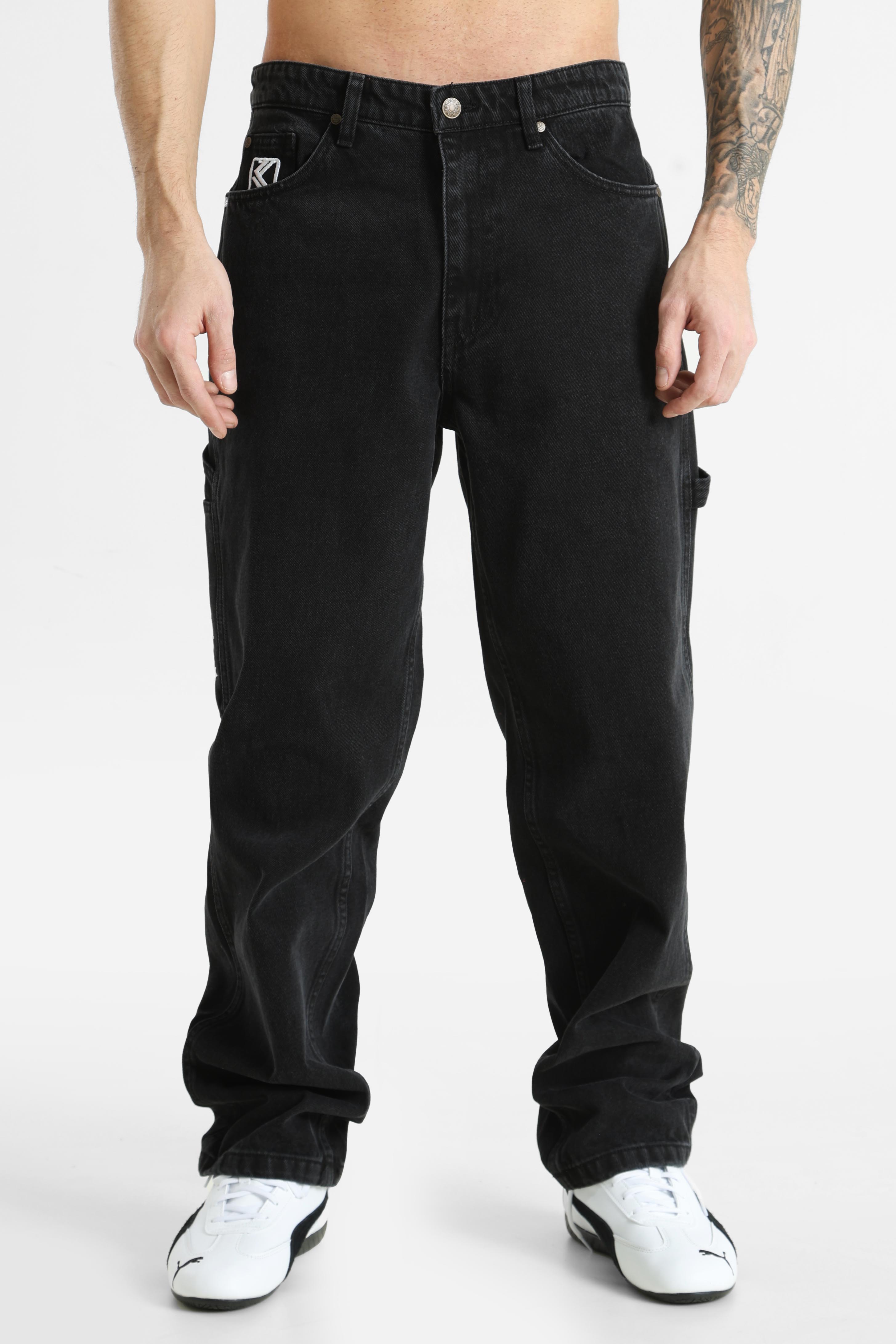 Jeans Baggy Fit - Denim noir