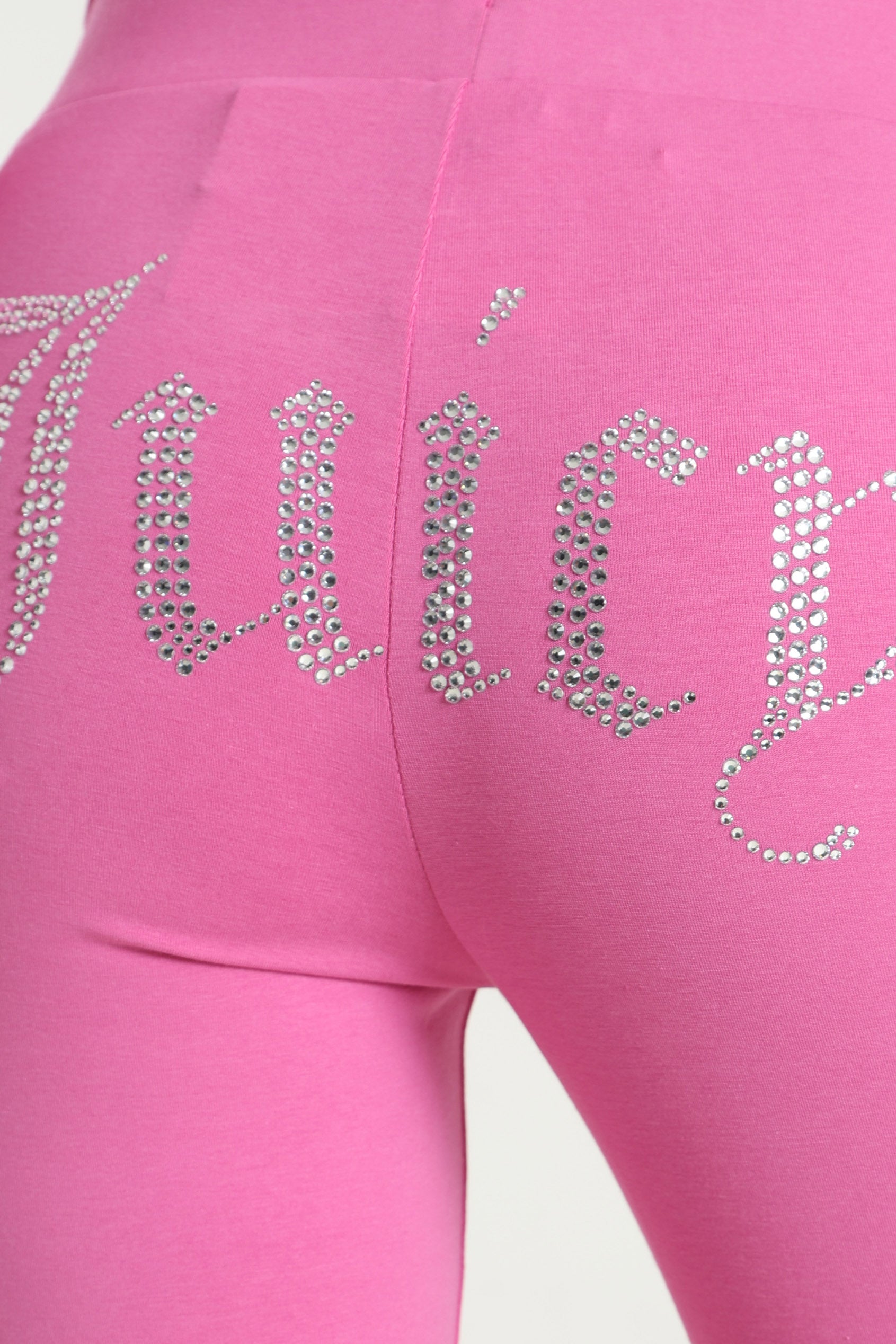 Christine pantalon flare en sweat - Super Pink