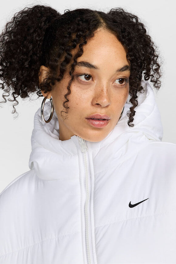 Oversized Pufferjacke - White