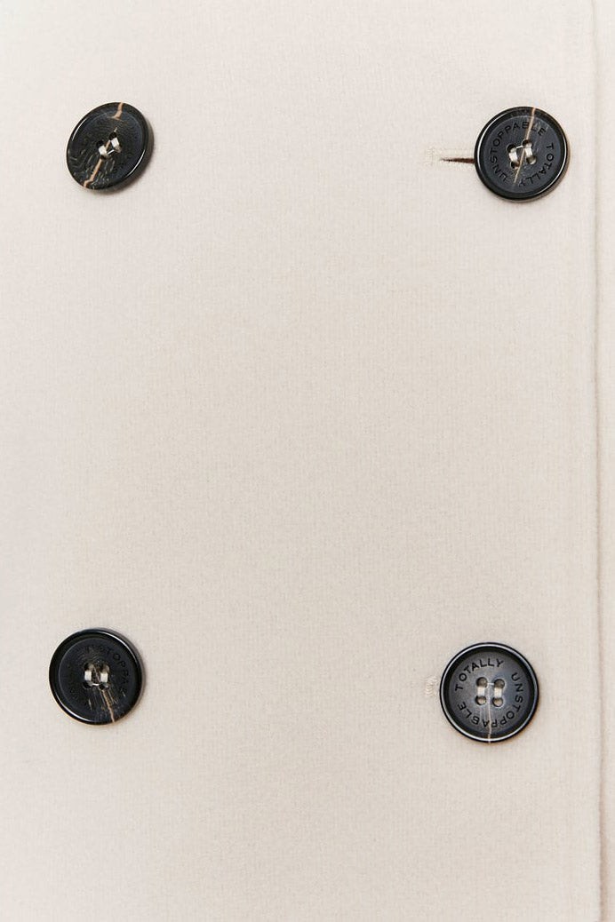 Manteau court - Pale Stone