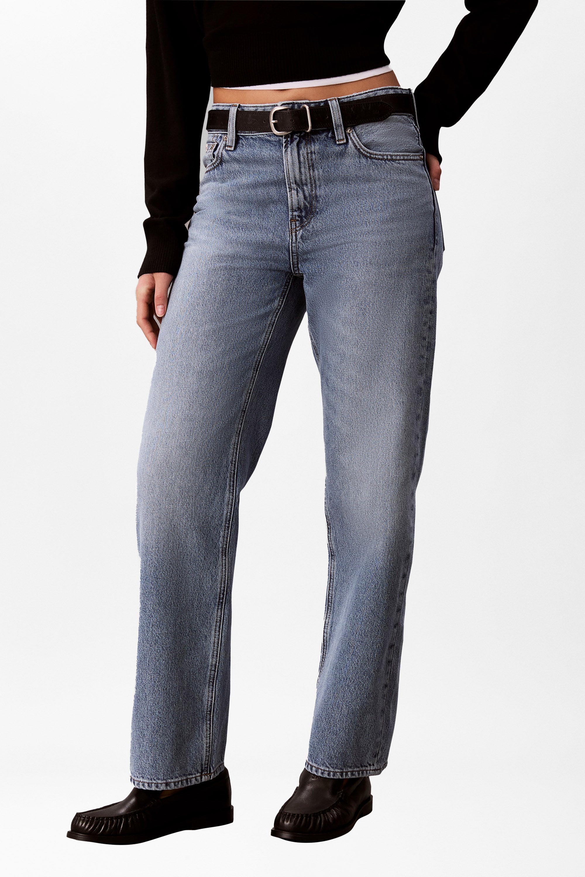 Jeans Signature anni '90, gamba dritta L31 - Ocean Drive