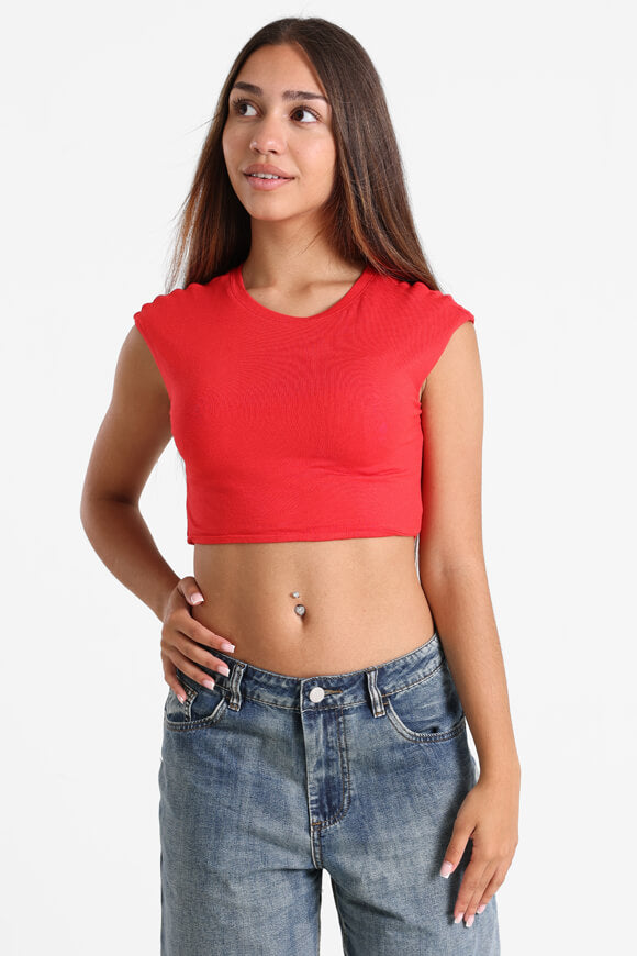 Crop T-Shirt - Rot