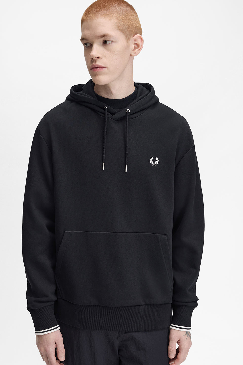 Kapuzensweatshirt - Black