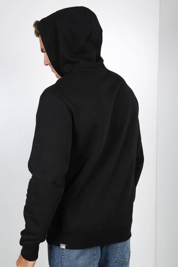 Hooded sweatshirt - Black + Grey