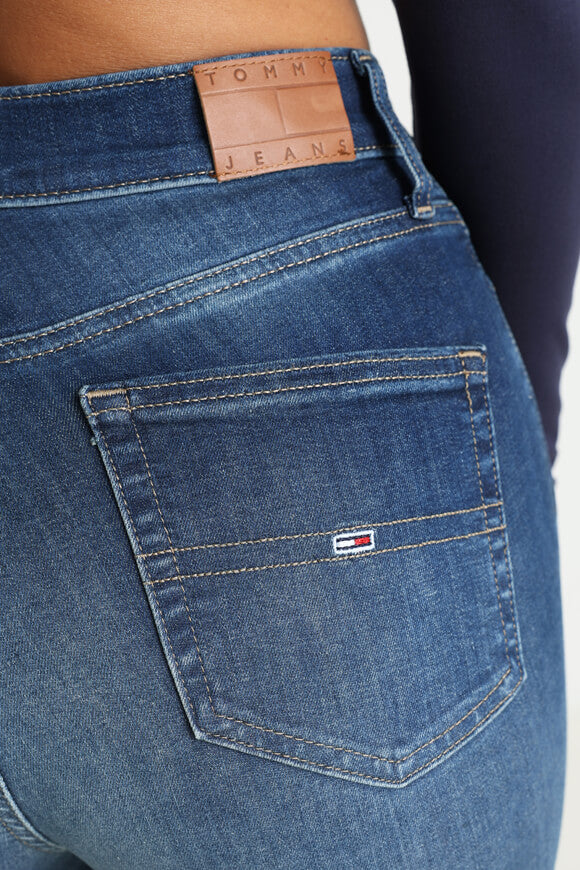 Sylvia High Waist Skinny Jeans L32 - Dark Blue