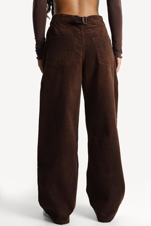 Corduroy trousers - Dark brown