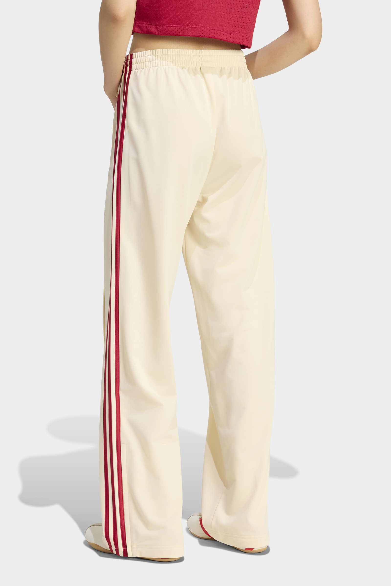 Adicolor Classic Firebird pantalon de survêtement - Warm Vanilla + Team Victory Red