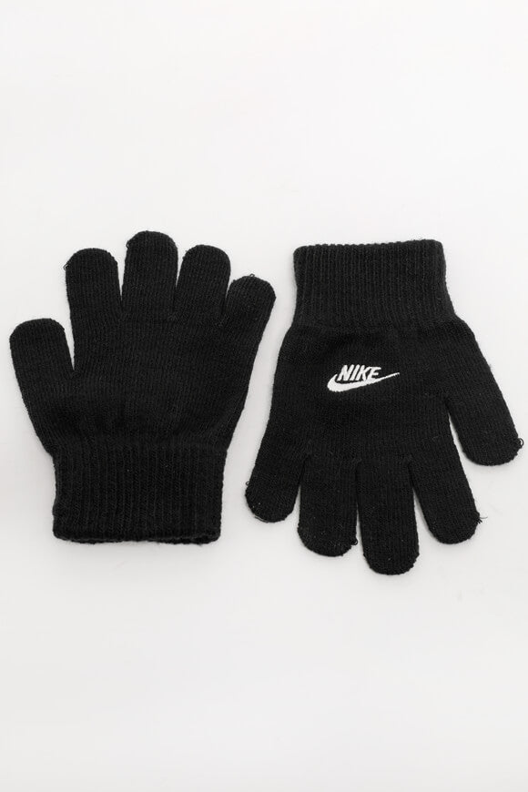 Kids Set: Beanie und Handschuhe - Schwarz