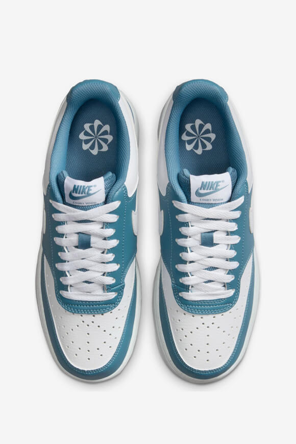 Court Vision Next Nature sneakers - White + Smokey Blue