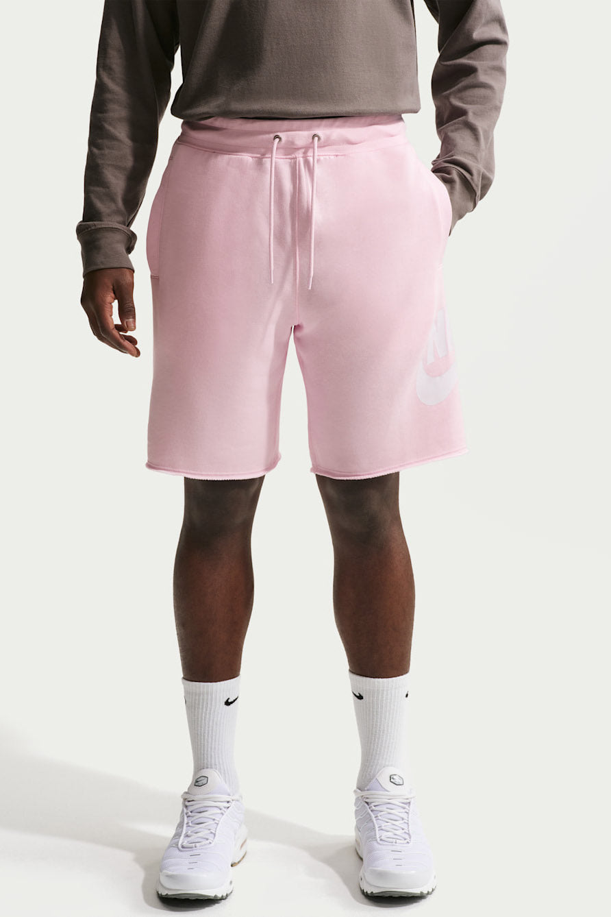Club Alumni Sweatshorts - Pink Foam + White