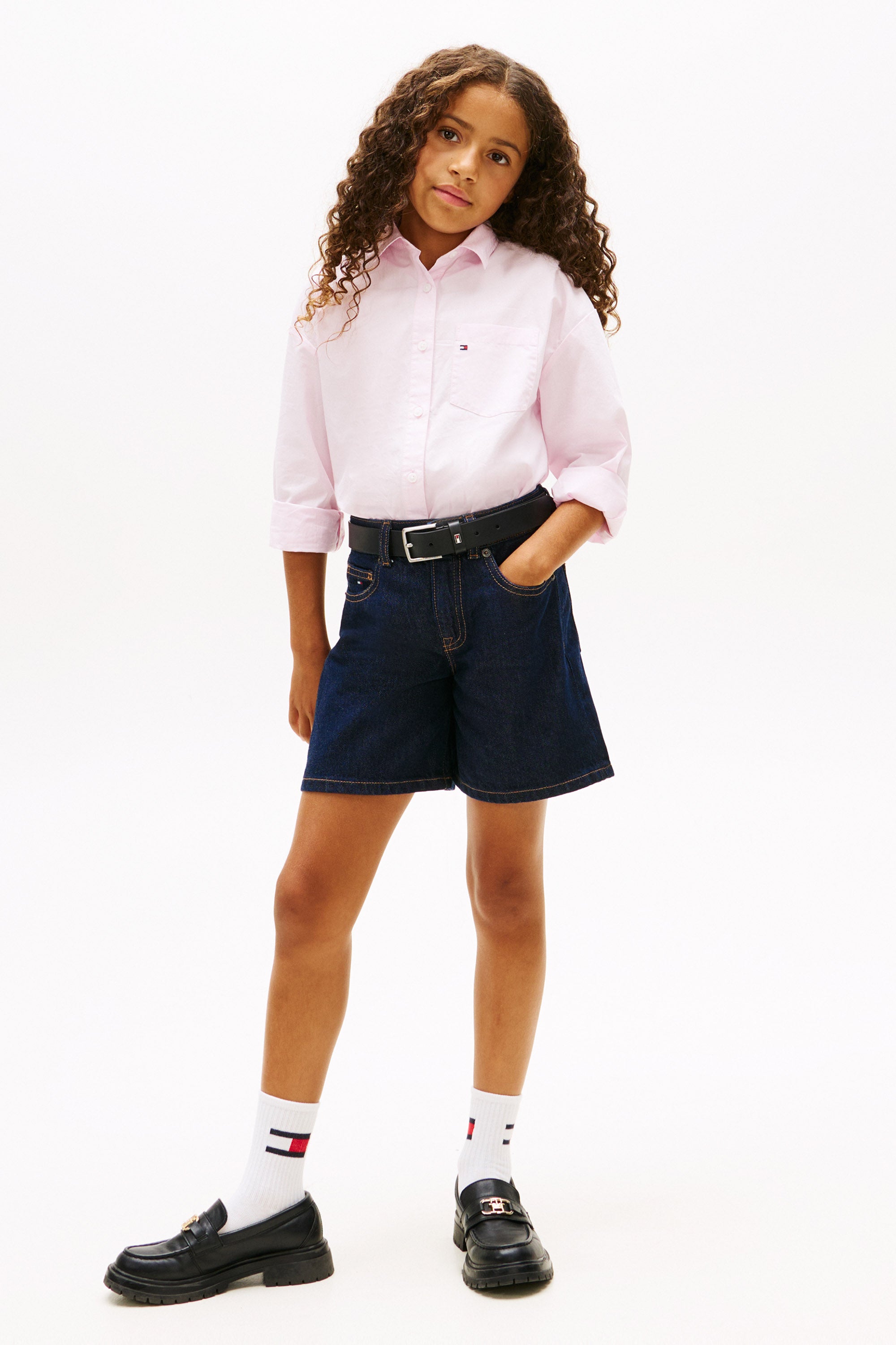 Jeansshorts - Blue Rinsed