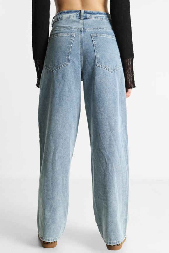 Baggy fit jeans - blue denim