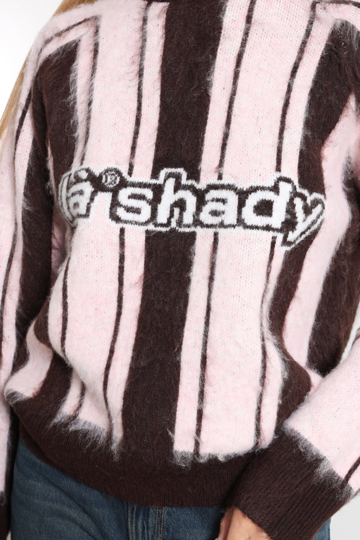Oversize Hairy Strickpullover