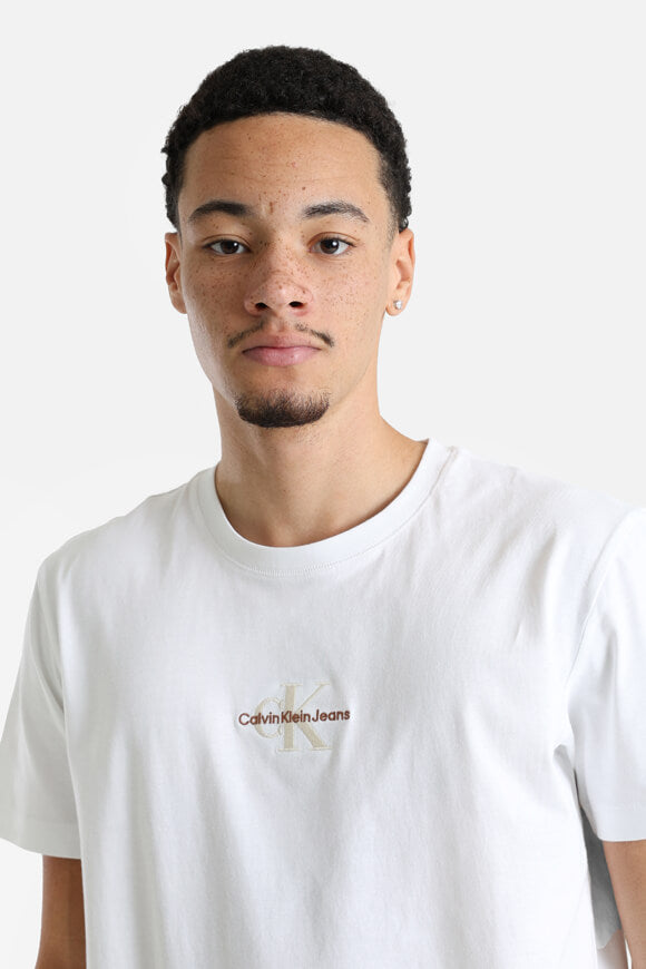 T-shirt Monologo - Blanc lumineux