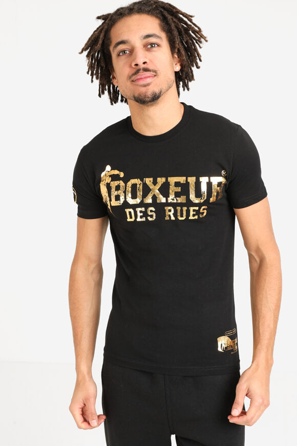 T-shirt - Black + Gold