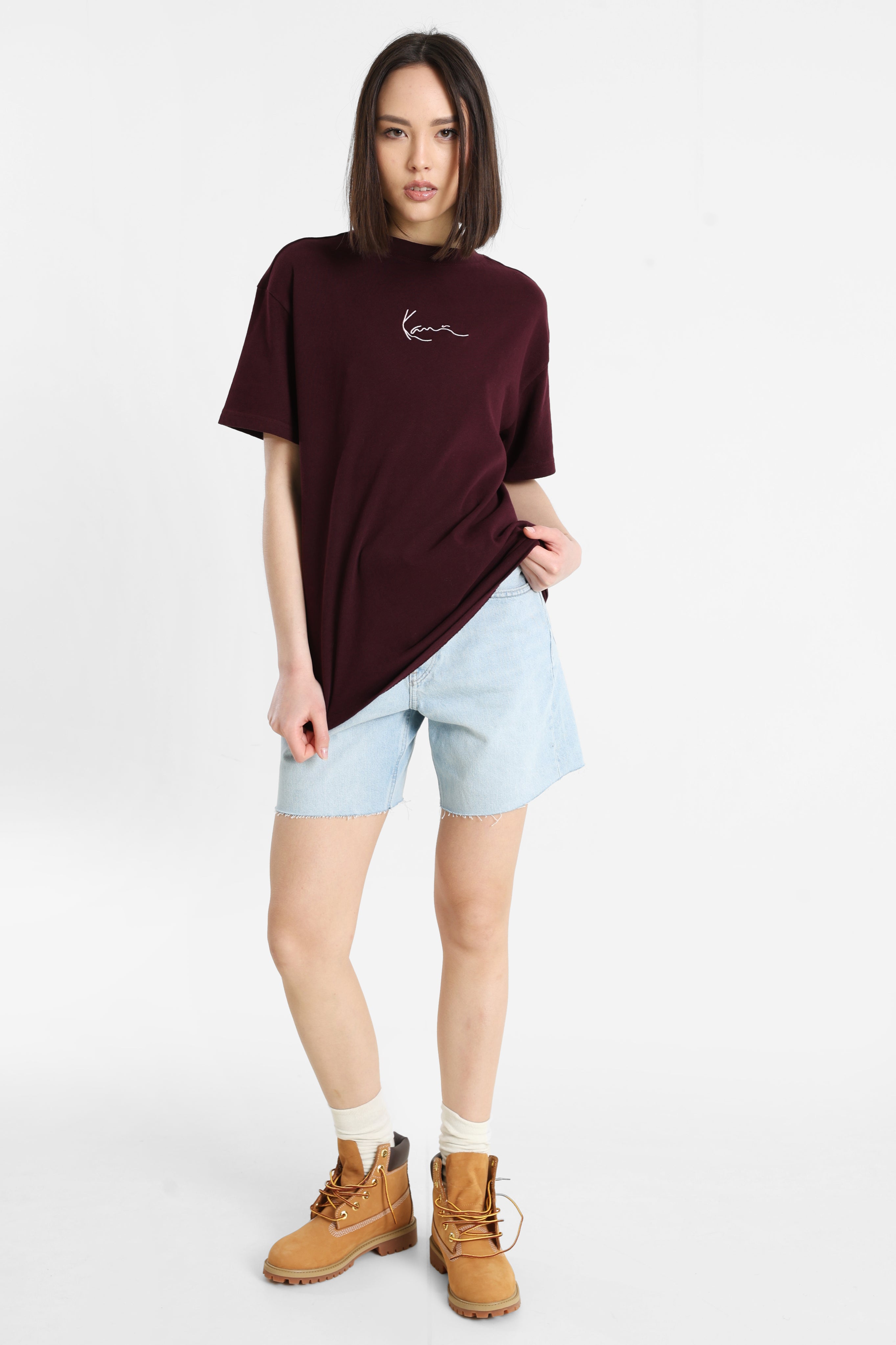 T-Shirt ample - Bordeaux