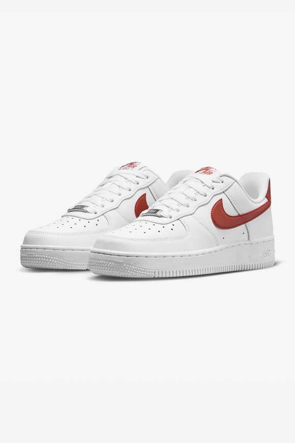 Air Force 1 '07 Sneaker - White + Rugged Orange