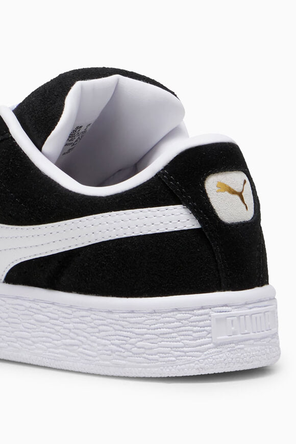 Suede XL Sneaker - Black + White