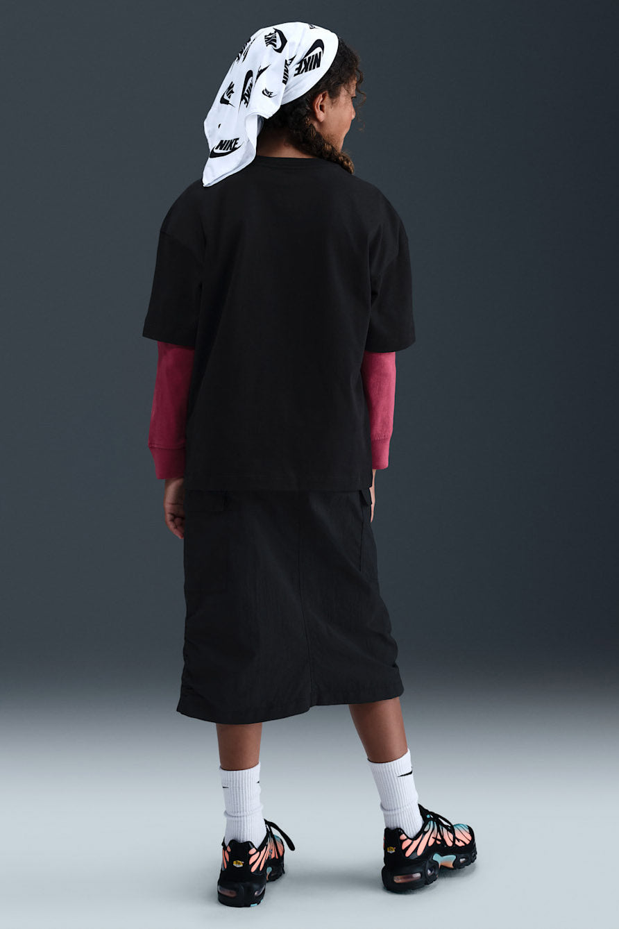 Butterfly Oversize T-Shirt - Black