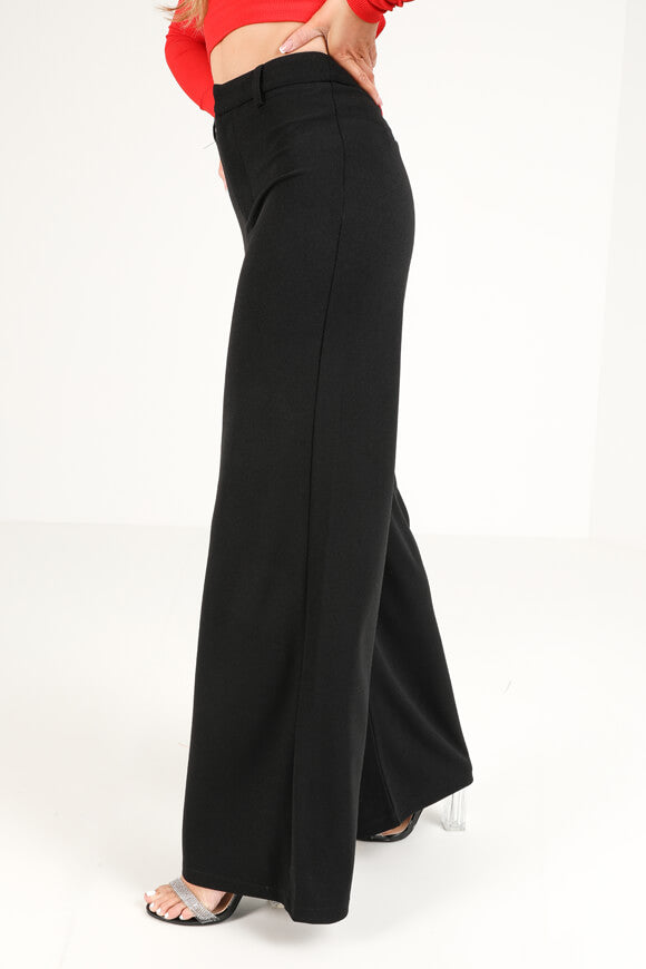 Pantaloni a gamba larga - Nero