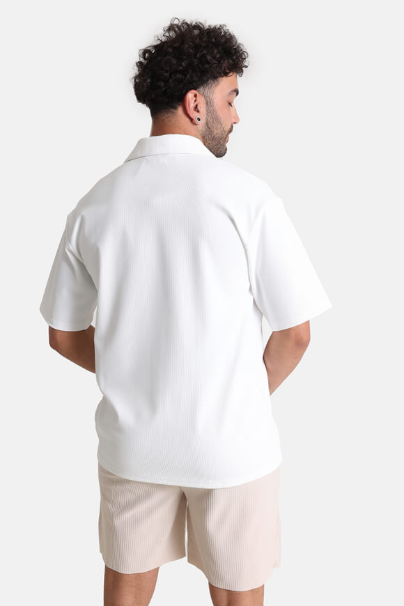 Camicia strutturata - Bianco sporco