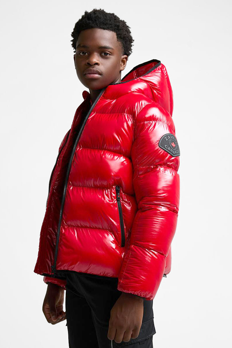Palzino Pufferjacke in Glanz-Optik
