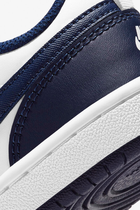 Court Borough 2 Kids Sneaker - White + Blue Void + Signal Blue