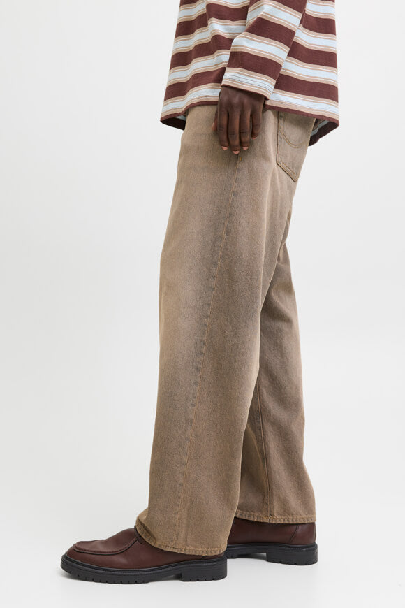 Jeans JJIALEX Baggy Fit L32 - Denim medio marrone