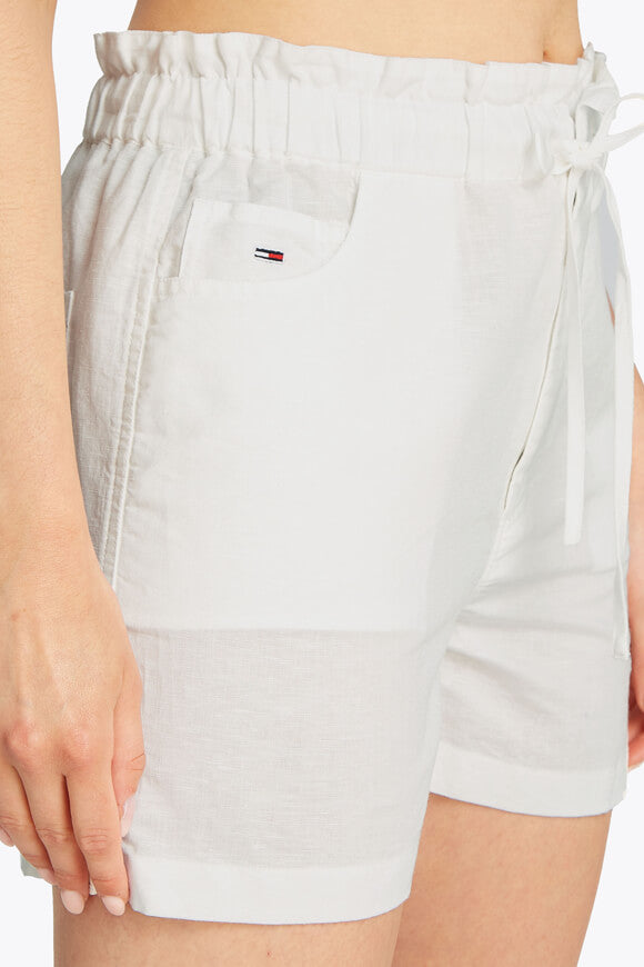 Leinenshorts - Offwhite