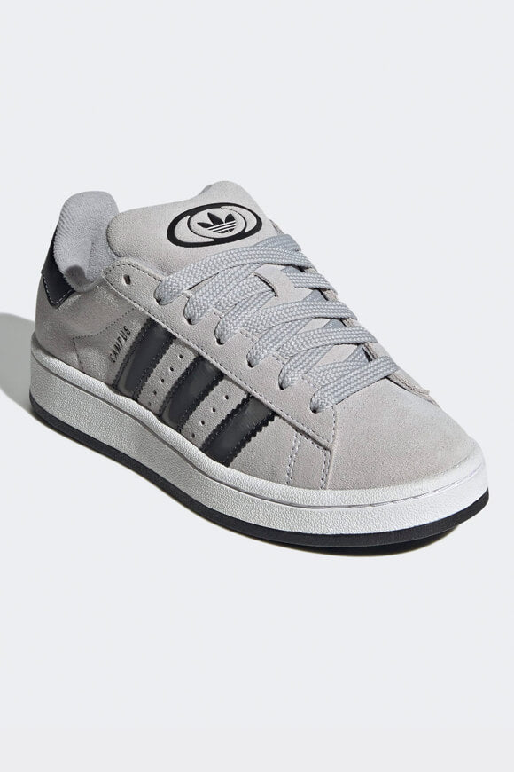 Campus 00s Sneaker - Grey Two + Metallic Silver + Core Black