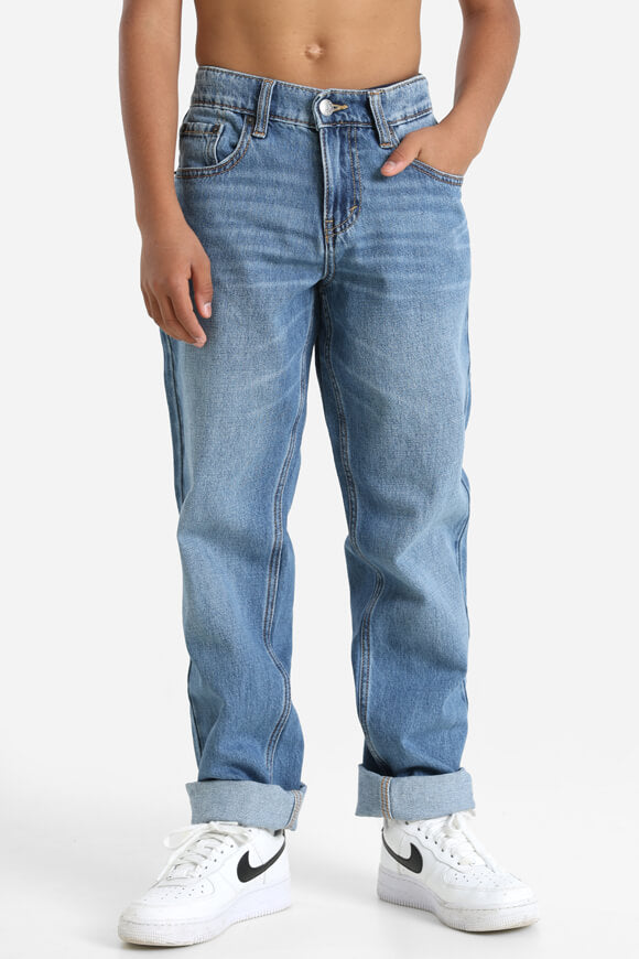 Stay Baggy Taper Jeans - The Big Cheese No Destruction