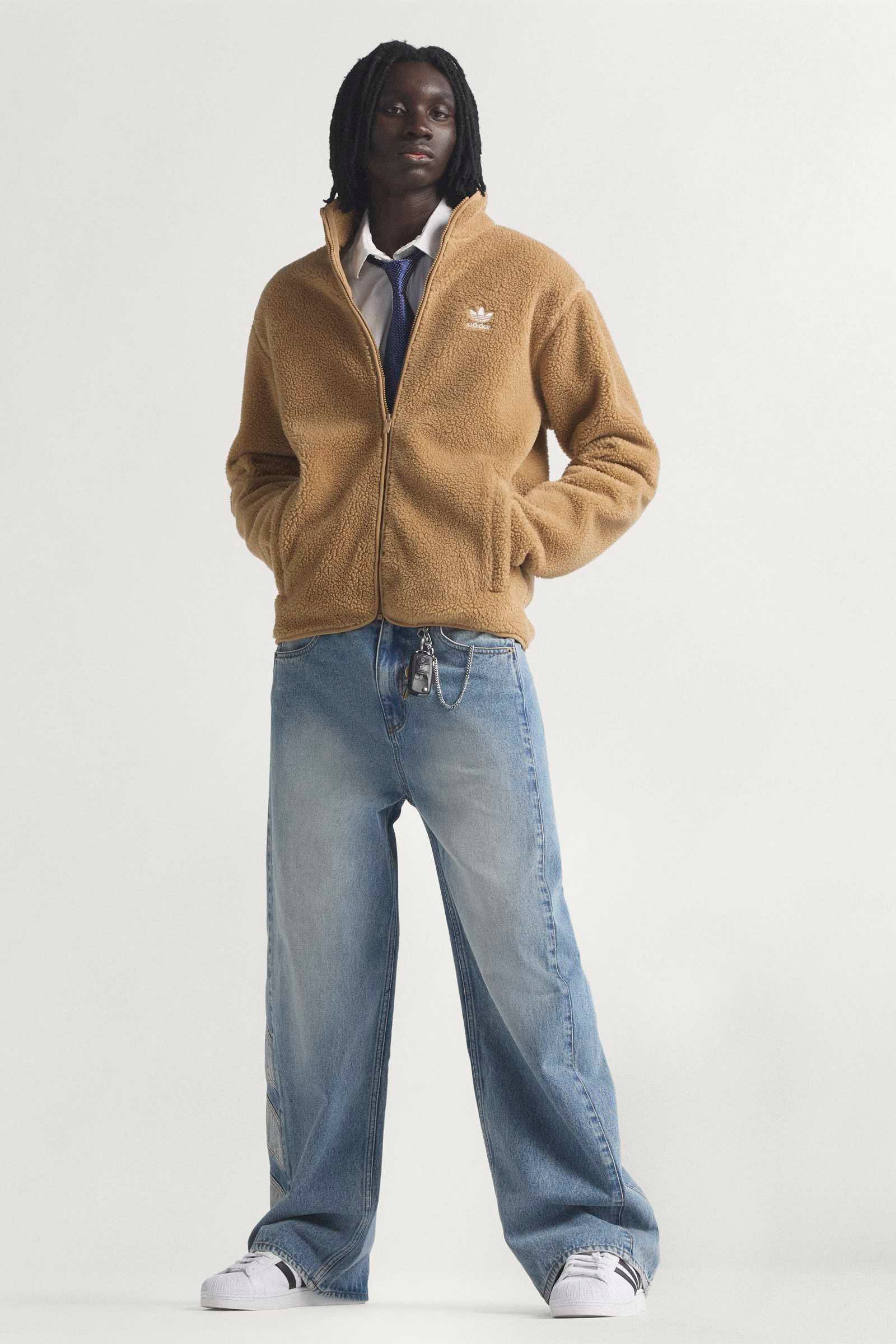 Loose Fit Jeans - Indigo Denim