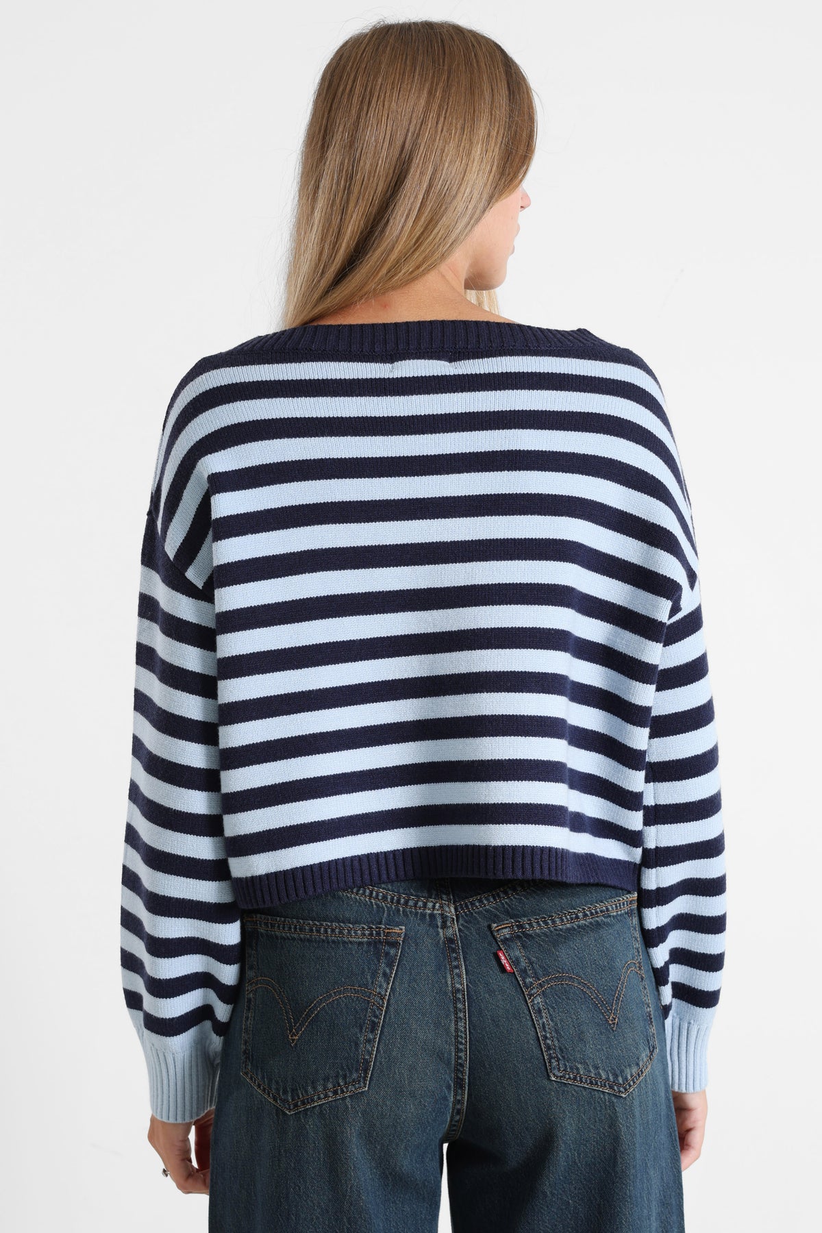 Pull ample en tricot