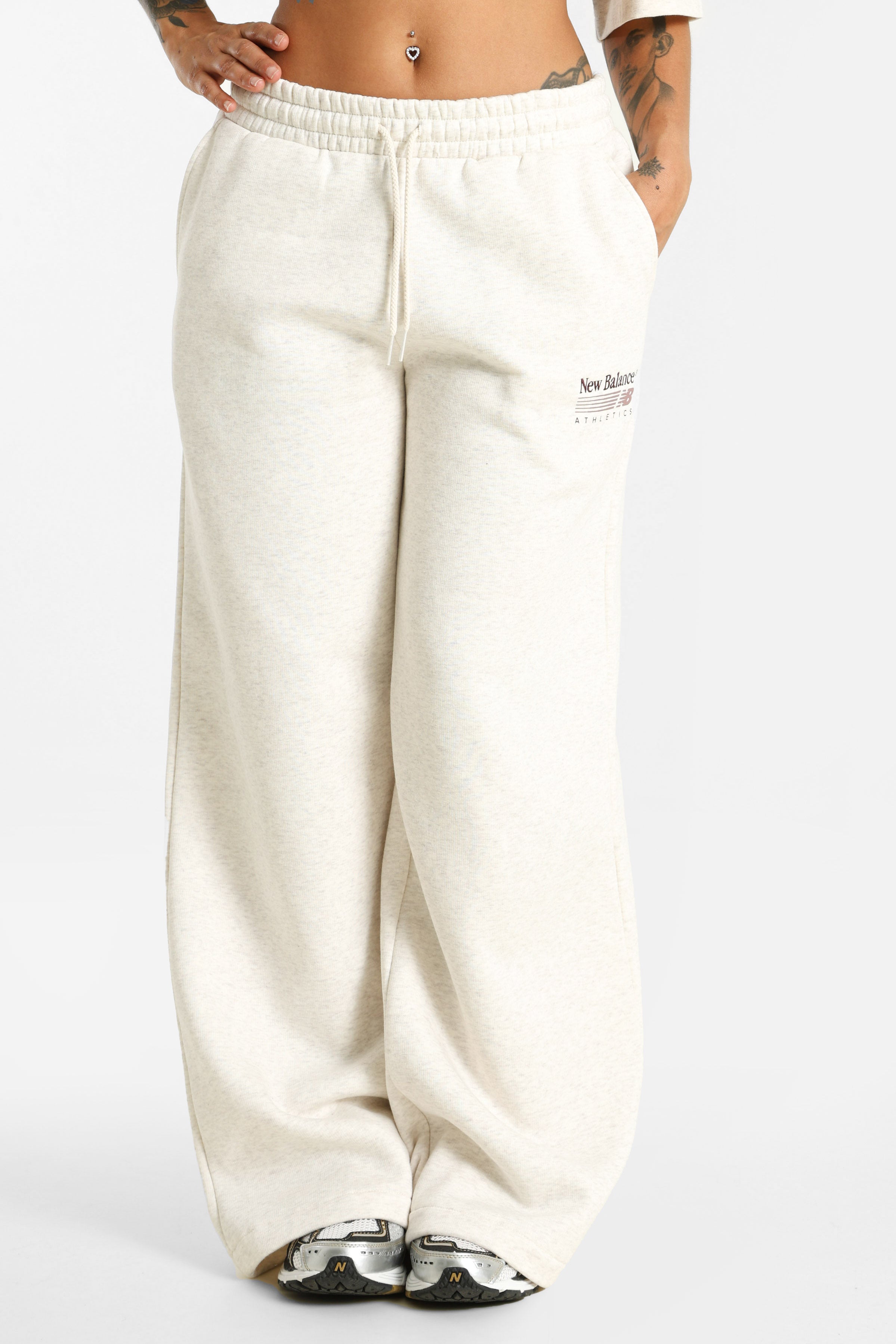 Pantalon en sweat - Linen Heather