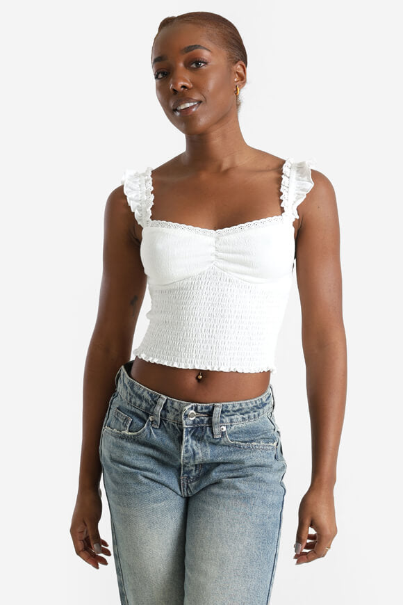 Crop top - Ecru