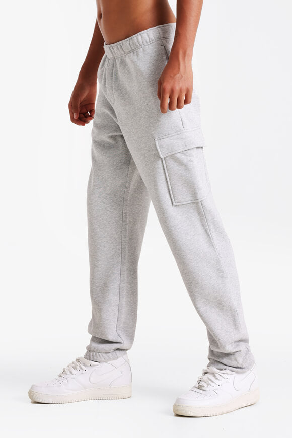 Pantalon cargo en sweat - Silver Chine