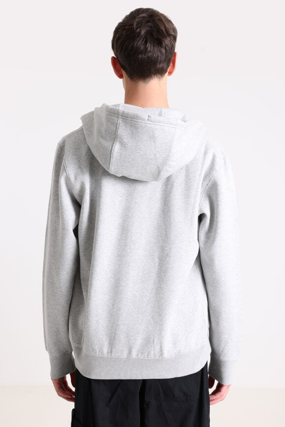 Giacca con cappuccio - grigio chiaro screziato