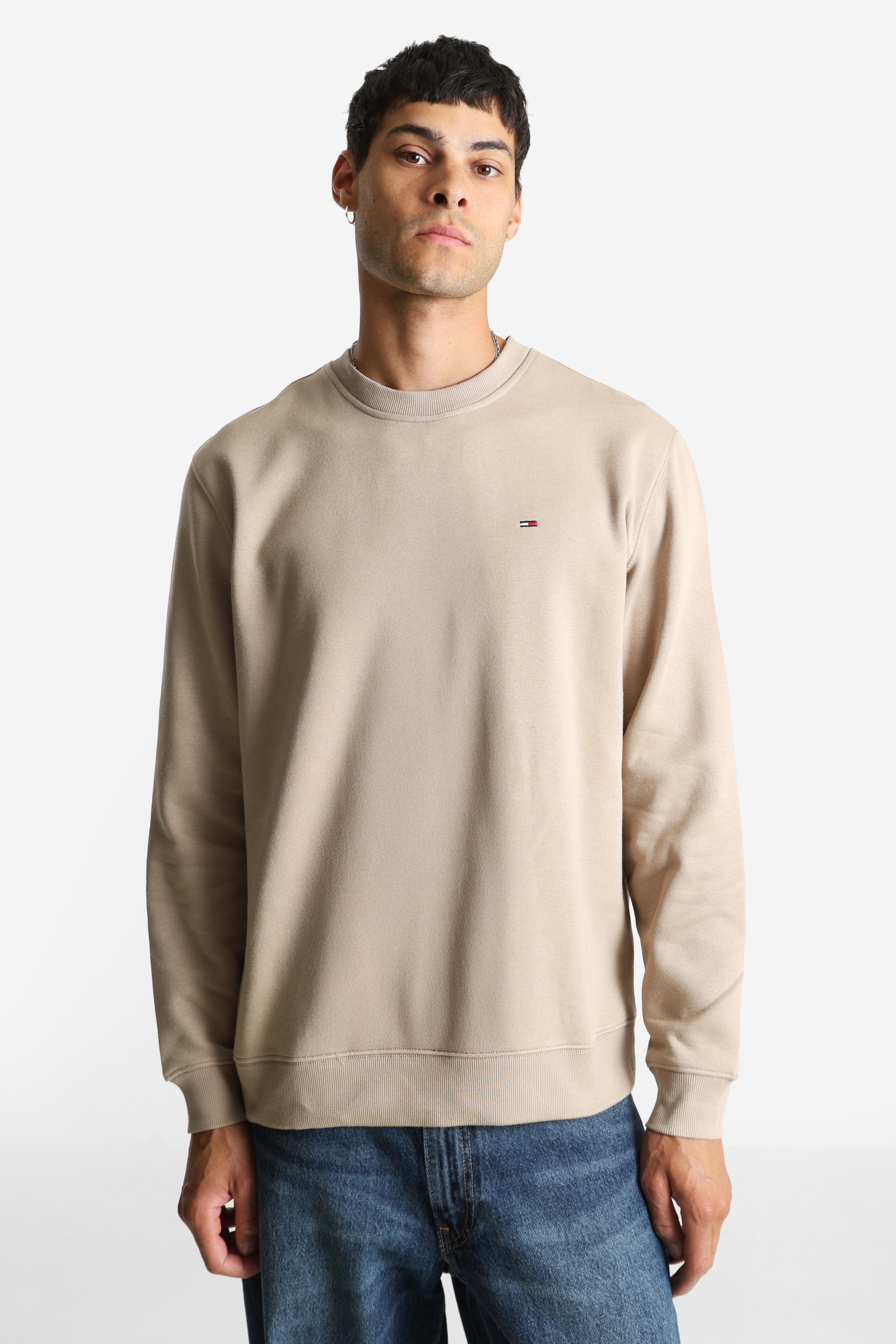 Flag Fleece Sweatshirt - Coastal Taupe