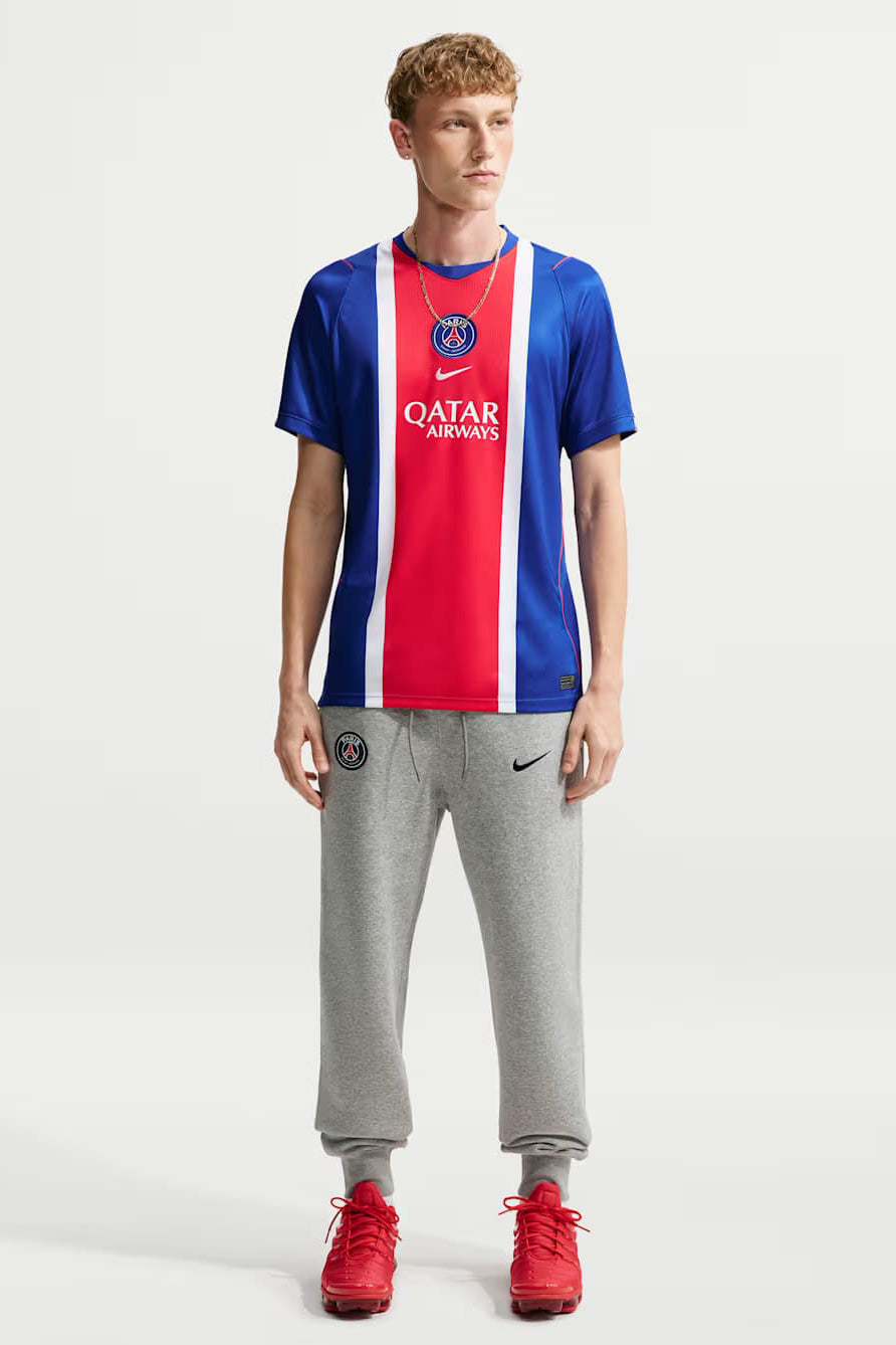 PSG 2026/27 t-shirt - Old Royal + University Red