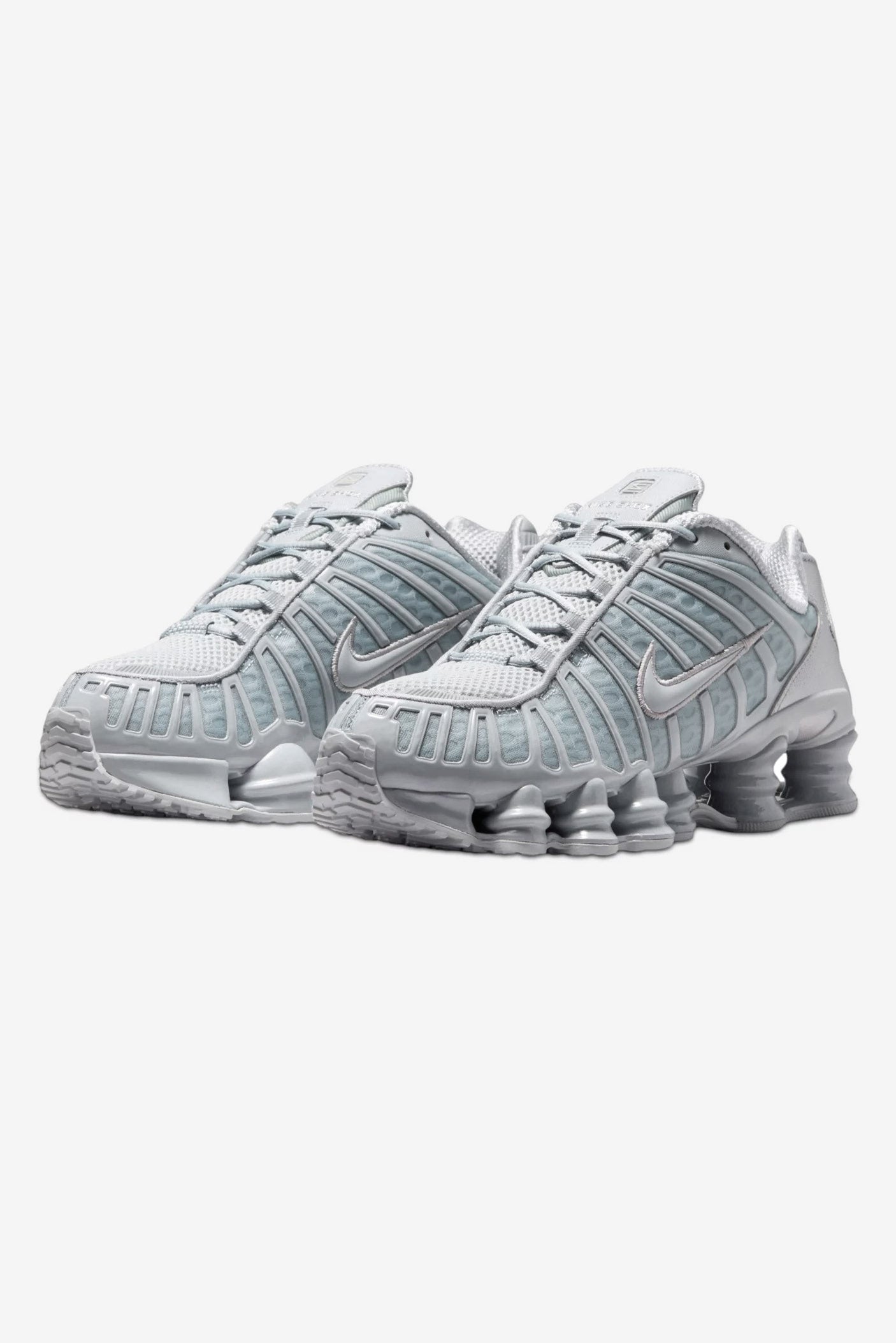 Shox TL sneakers - Wolf Grey + Metallic Silver