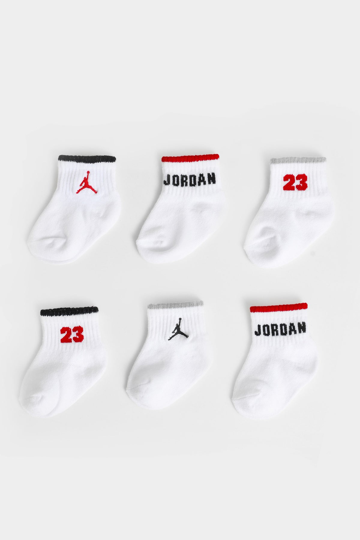 Lot de 6 paires de chaussettes bébé - Blanc