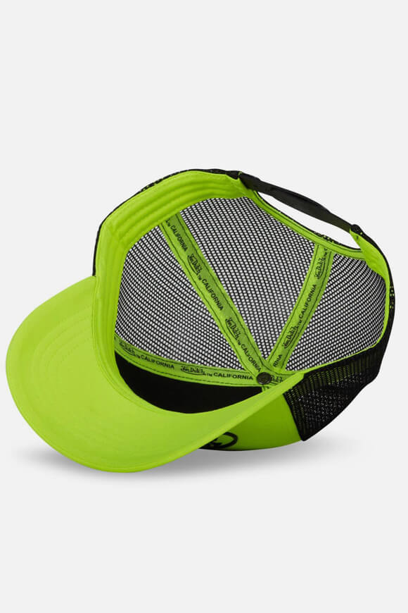 Casquette trucker / snapback - Lime + Black
