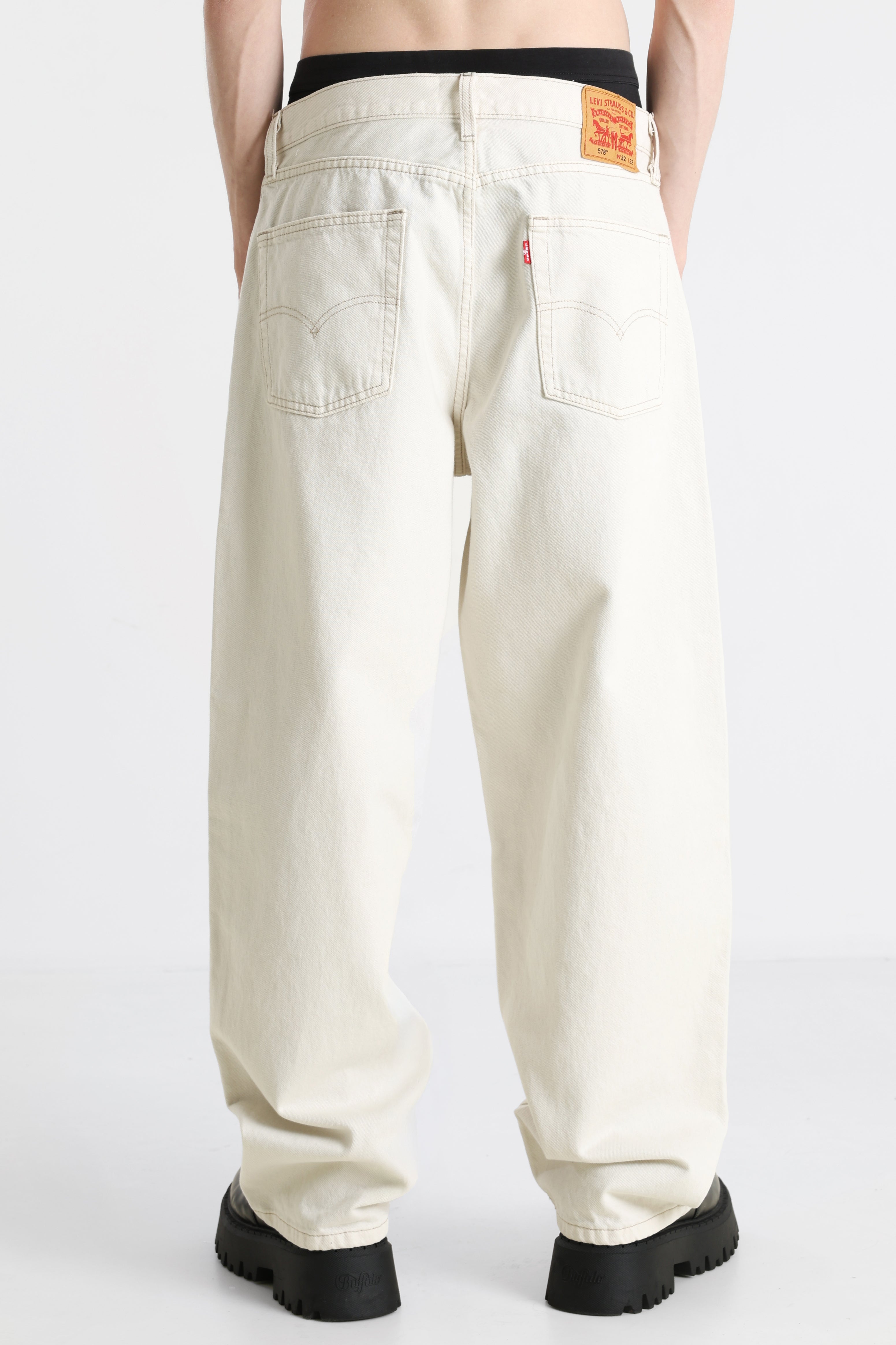 Levi's - 578™ baggy fit jeans L32 - My Vintage Ecru