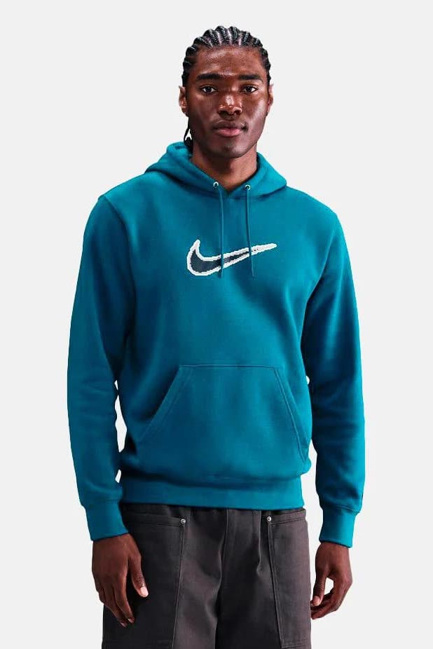 Club Varsity hooded sweatshirt - Green Abyss