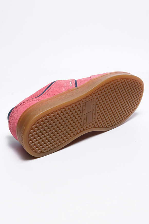 The Greenwich Suede Sneaker - Preppy Pink