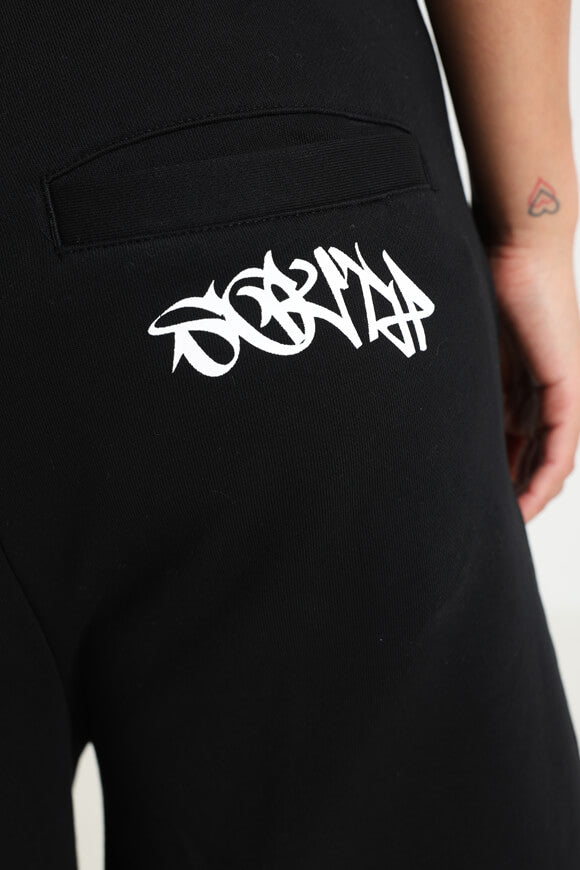 Sweatshorts - Schwarz