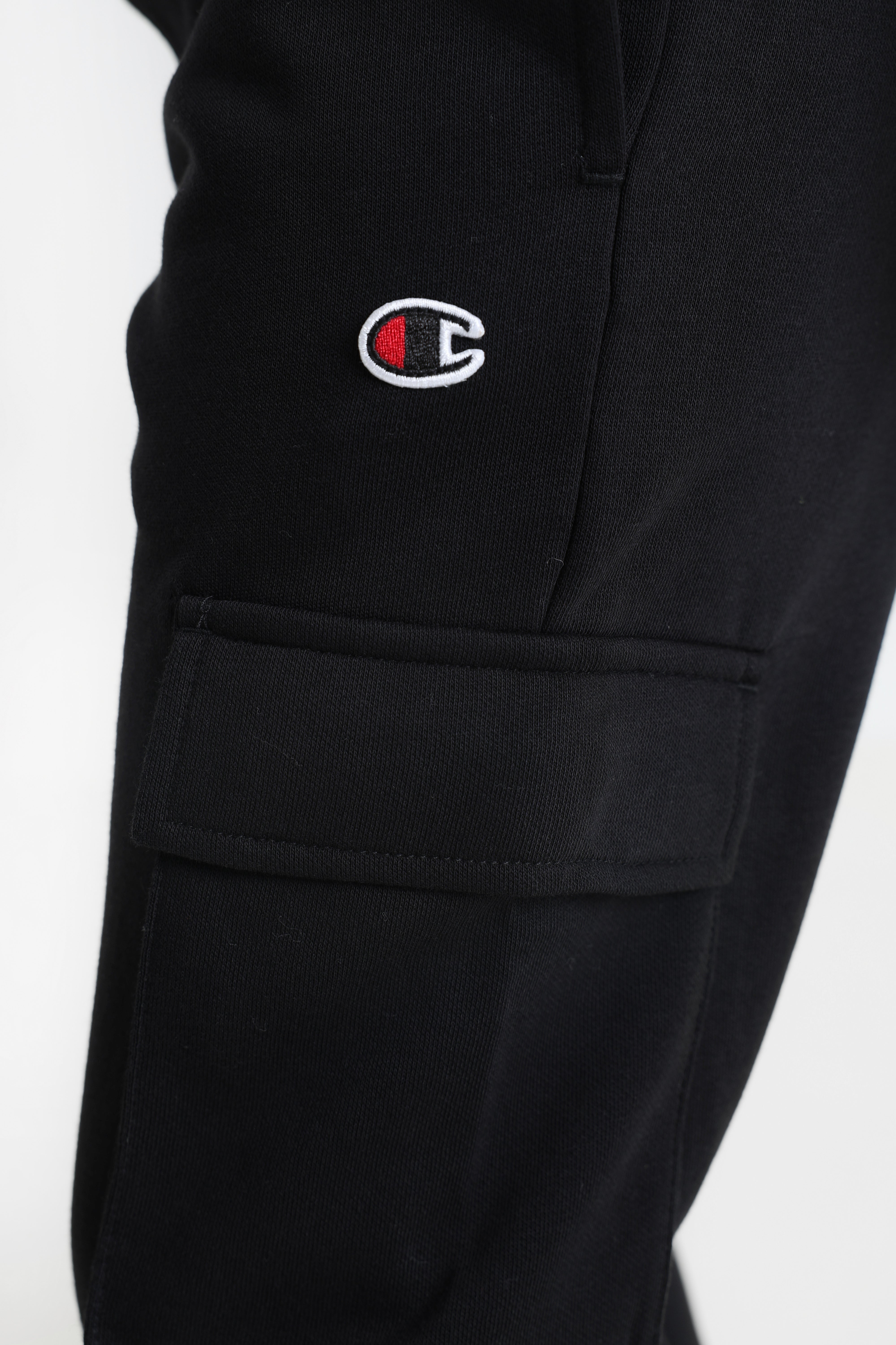 Sweat cargo trousers - Black