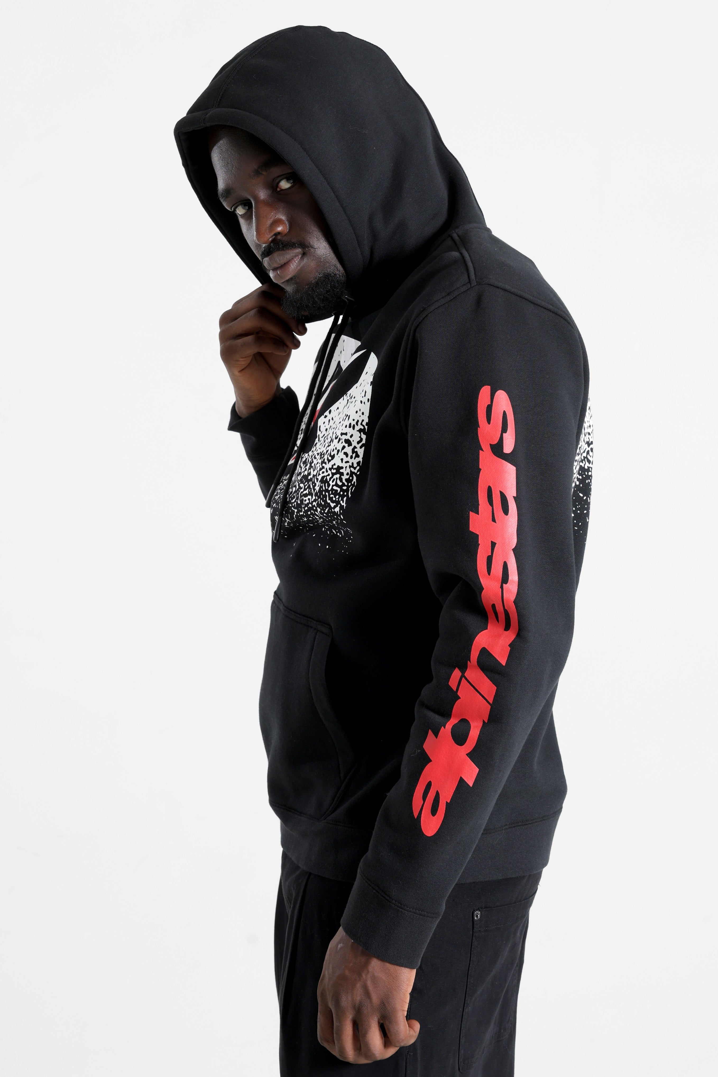 Kapuzensweatshirt - Black